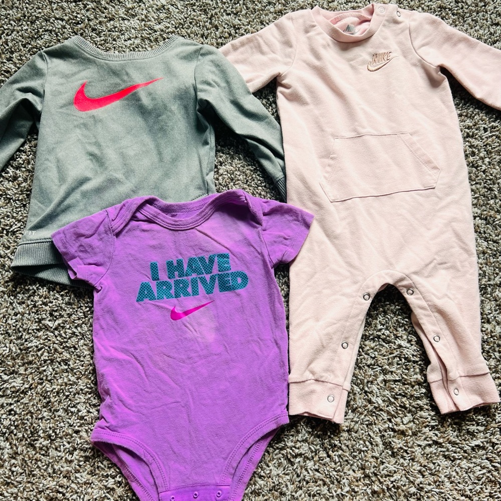 Baby Girl Nike 9 Month Clothing Lot